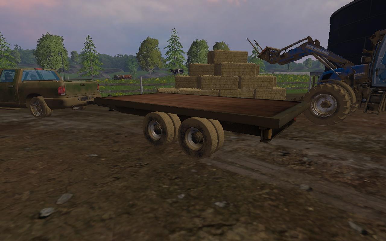 Lizard Flatbed Trailer • Farming Simulator 19 17 15 Mods