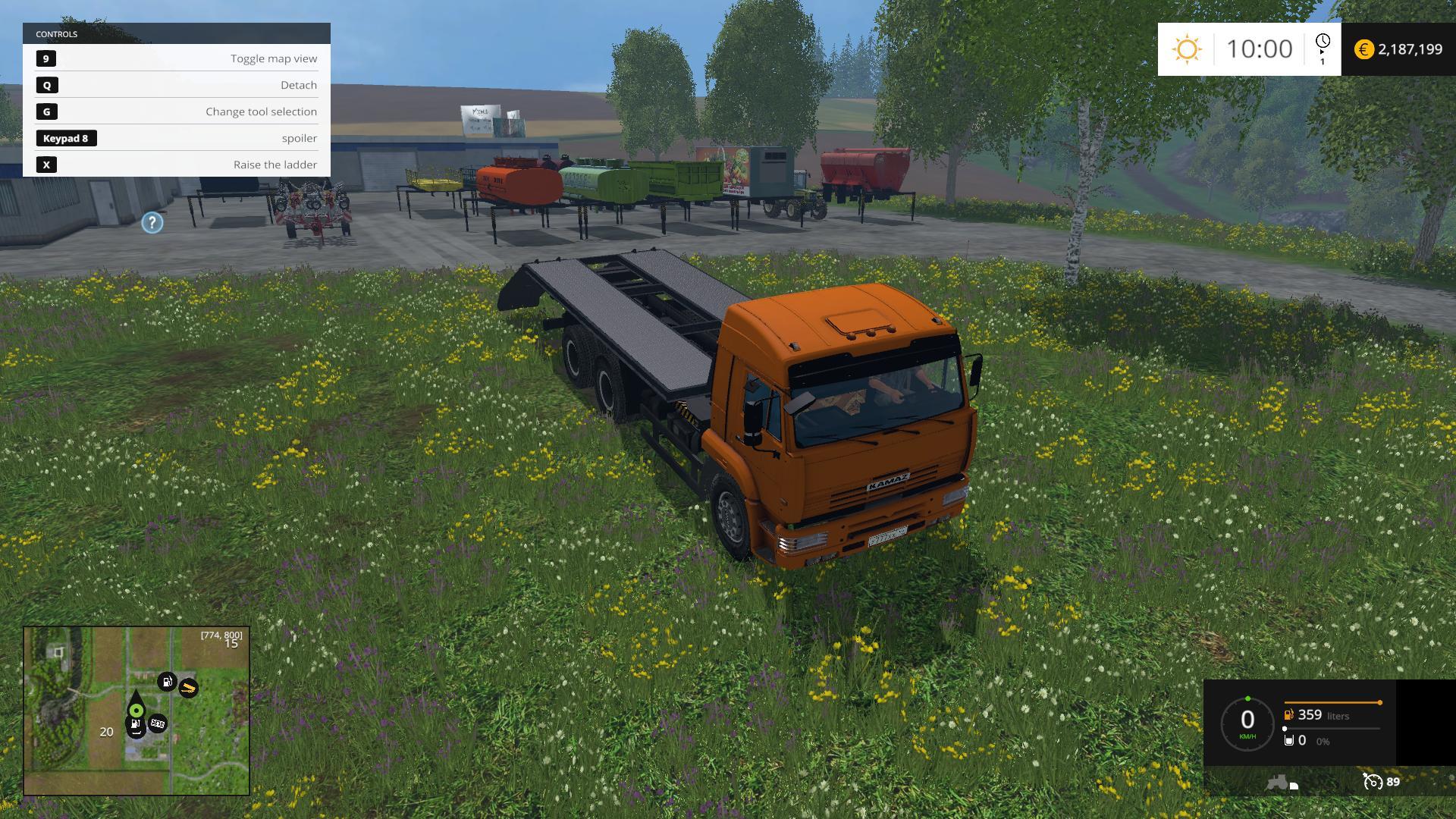 mod kamaz dlya fs 15