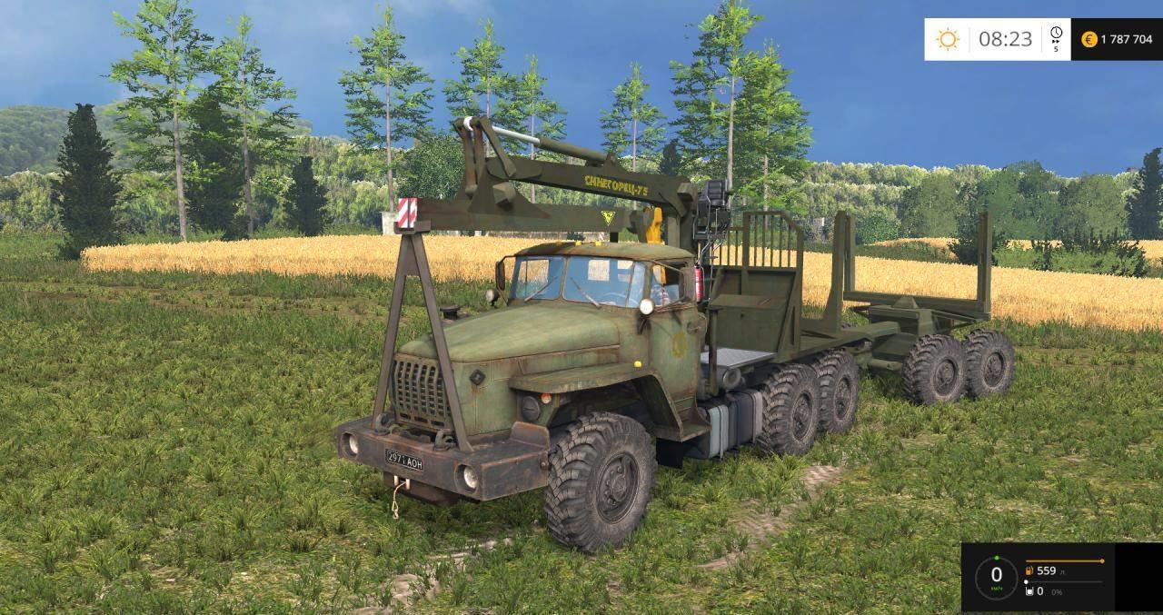 URAL LESNIK FOREST V1 0 Farming Simulator 19 17 22 Mods FS19