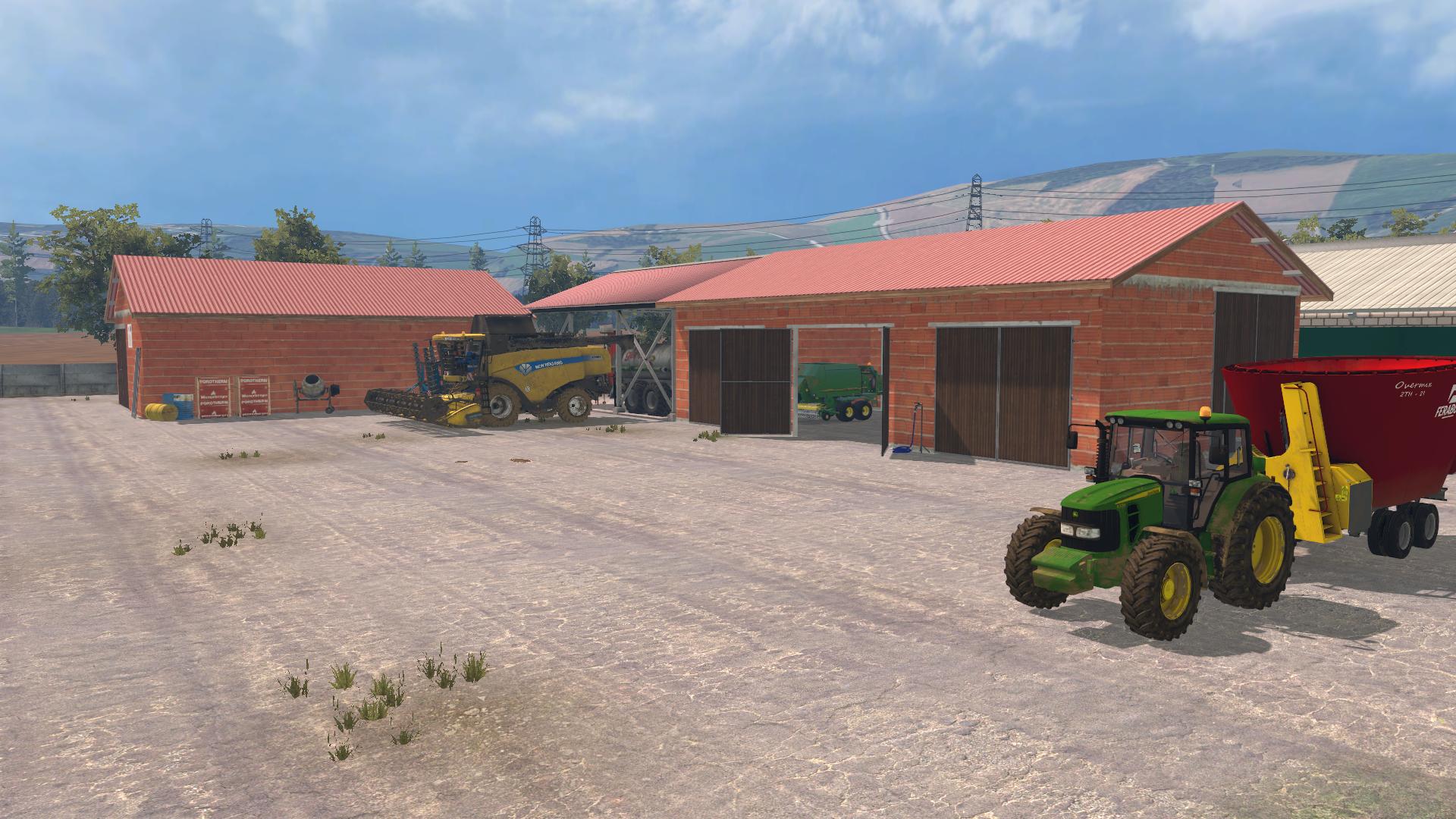 NOWOCZESNE GOSPODARSTWO V1 0 Farming Simulator 19 17 22 Mods FS19