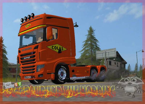 Fs Ls Scania Colas Evo Tfsgroup Farming Simulator