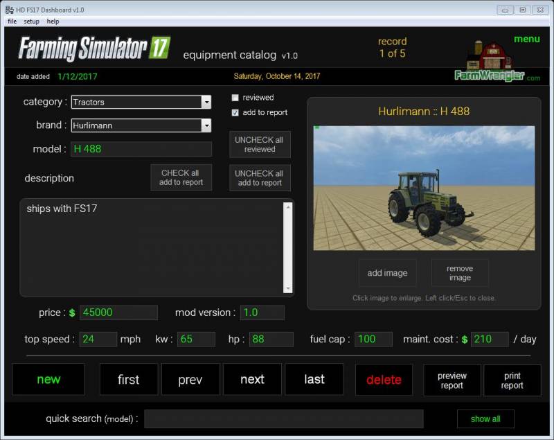 Fs Dashboard V Farming Simulator Mods Fs Mods