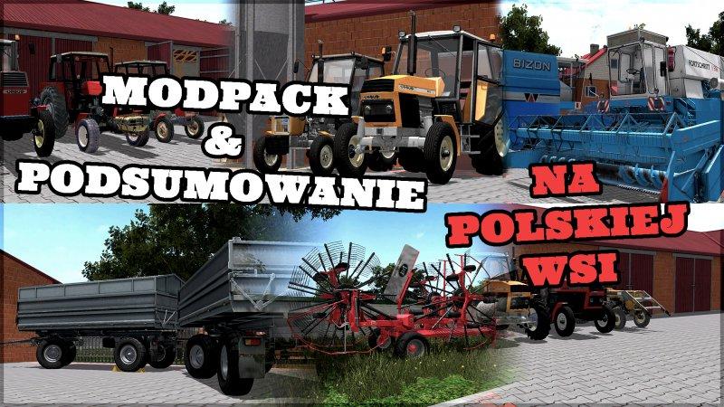 MODPACK NA POLSKA WIES V1 0 Farming Simulator 19 17 22 Mods FS19