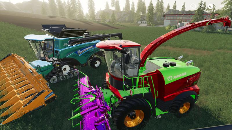 Fs Corn Harvest Party Pack Mp V Farming Simulator