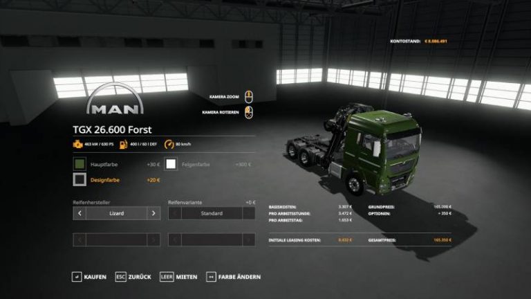 Fs Man Tgx Forst Semi V Farming Simulator Mods