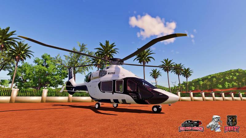 FS19 AIRBUS HELICOPTER H160 V1 0 0 0 Farming Simulator 19 17 22