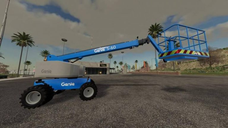 FS19 GENIE S 60 TELESCOPIC BOOM V1 0 0 0 Farming Simulator 19 17 22