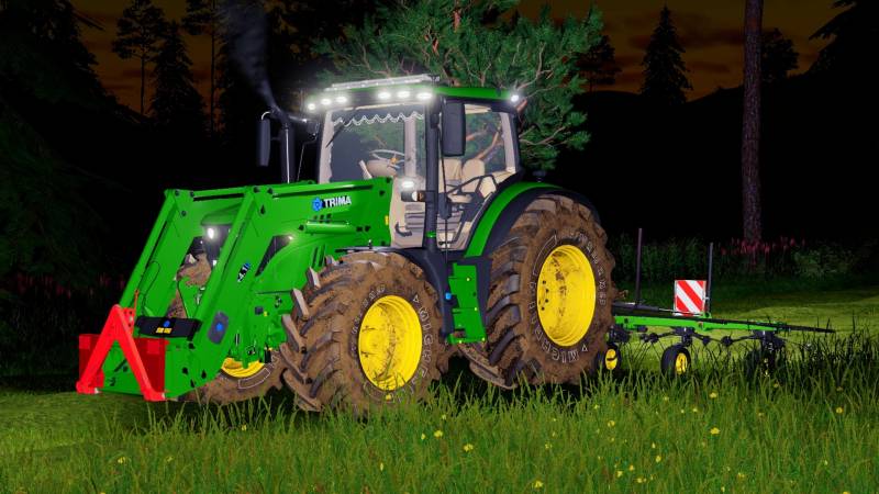 John Deere 6r Toten Fs Team V1 0 Fs19 Farming Simulator 19 Mod Fs19 Mod