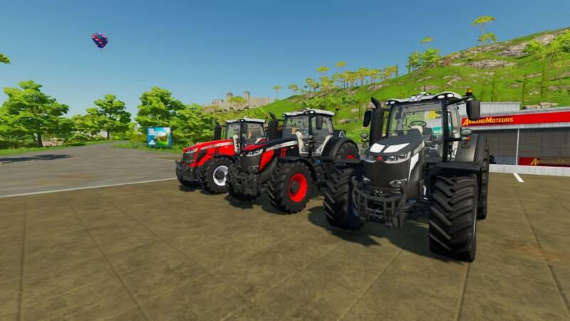 MASSEY FERGUSON 8700 S V1 0 0 0 Farming Simulator 19 17 22 Mods