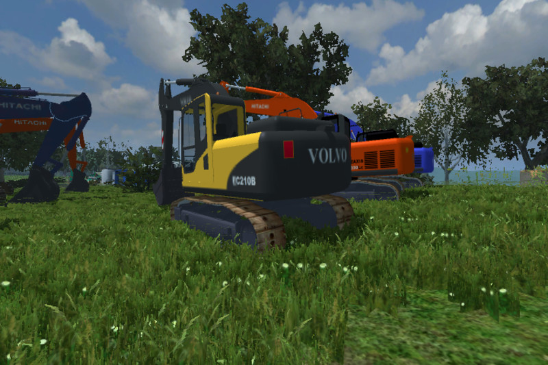 excavator mods for farming simulator 17