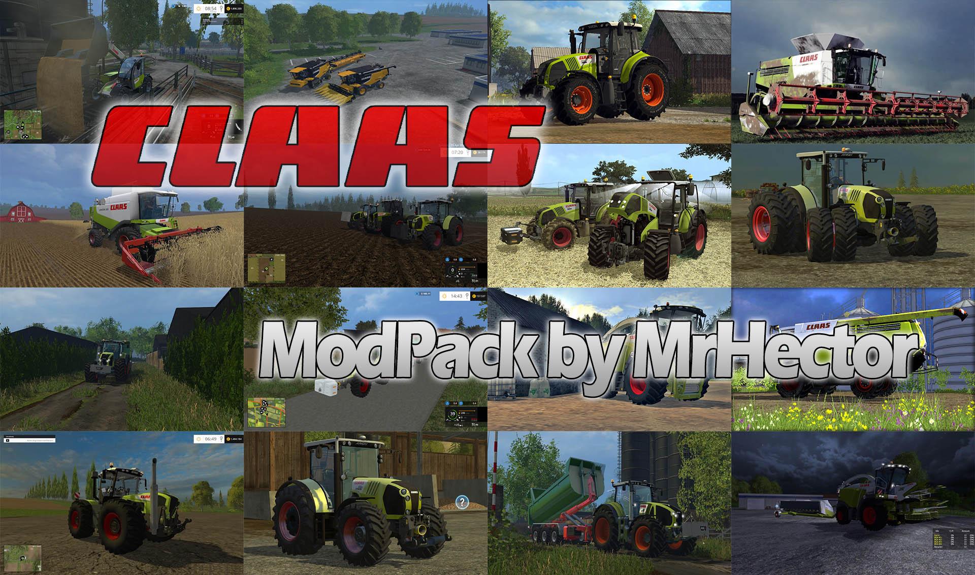 Мод dlc claas pack пак техники claas для farming simulator 2019