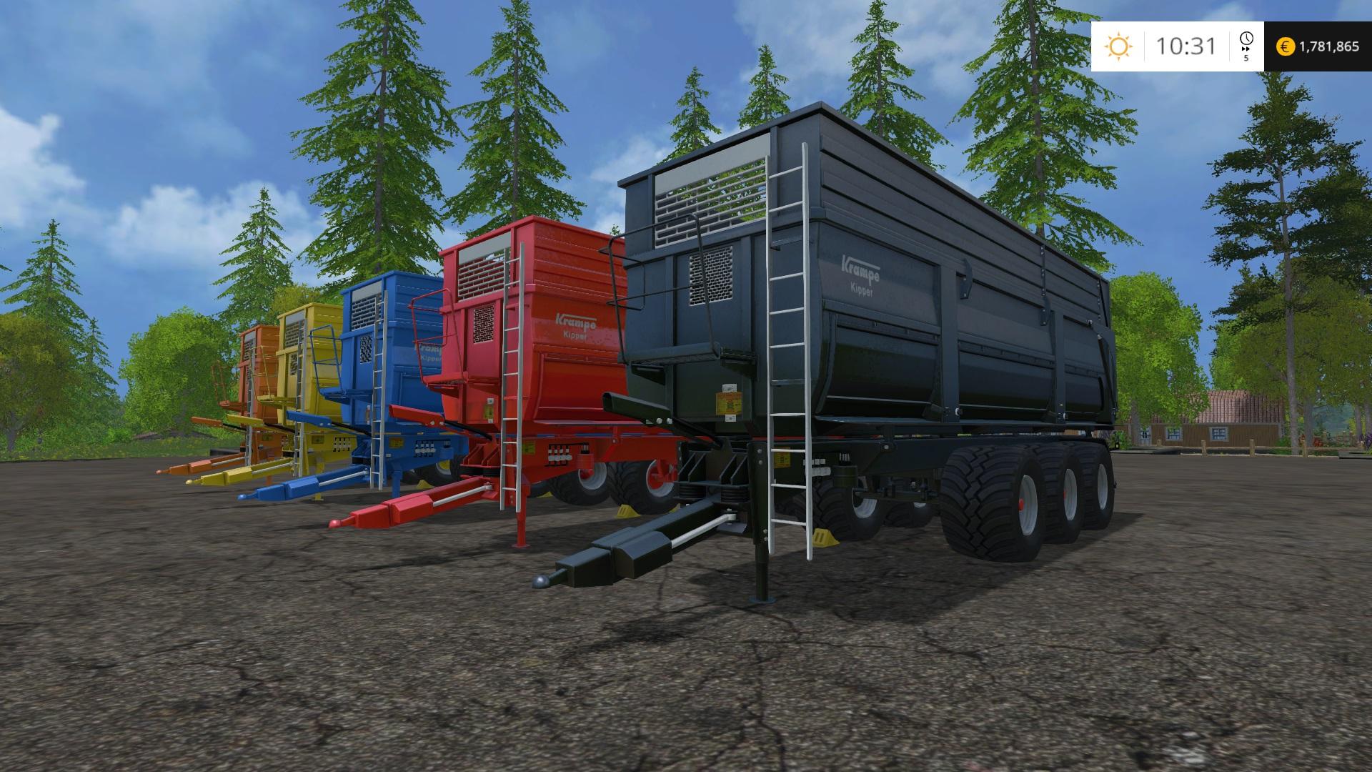 Krampe 900 Hdr Dyeable Multi Trailer V11 • Farming Simulator 19 17 22 Mods Fs19 17 22 Mods 0313