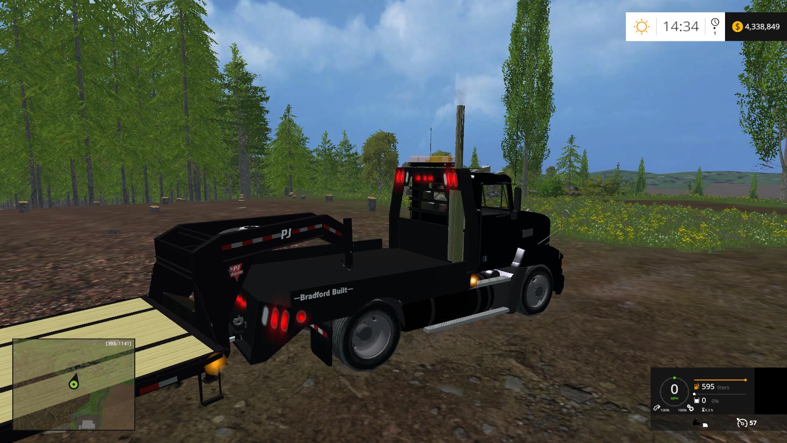 Mack Single Axle Flatbed V1 • Farming Simulator 19 17 22 Mods E6d 4152