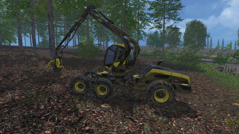 PONSSE SCORPION 6W V1.0 • Farming simulator 19, 17, 22 mods | FS19, 17 ...