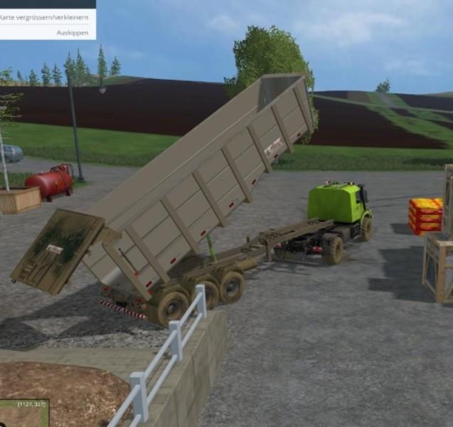 FLIEGL TRIDEM SEMITRAILER V Farming Simulator Mods FS Mods