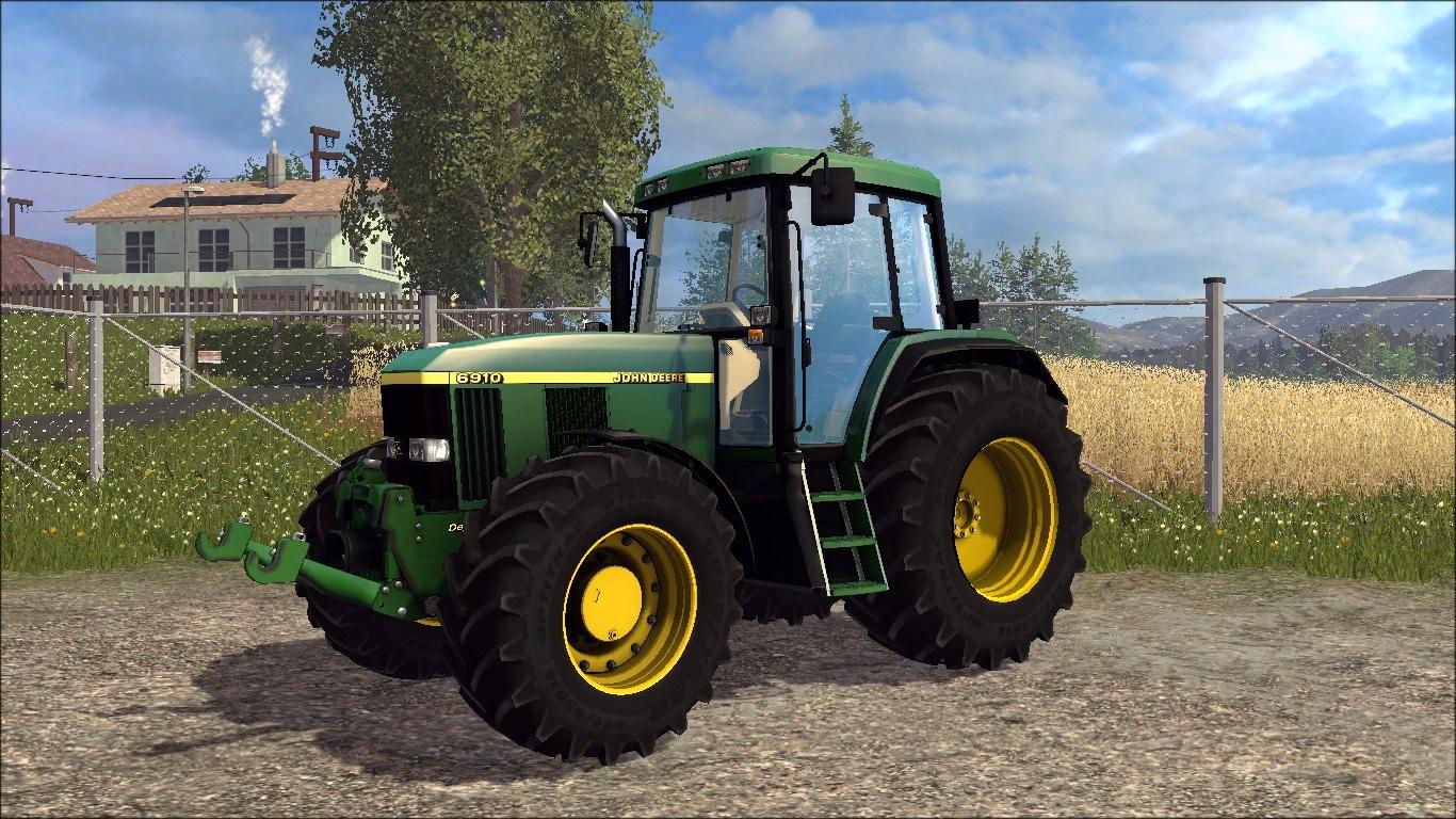 JOHN DEERE 6910 V2 • Farming simulator 19, 17, 22 mods | FS19, 17, 22 mods