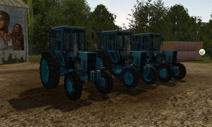 MTZ TRACTORS PACK V1 0 Farming Simulator 19 17 22 Mods FS19 17