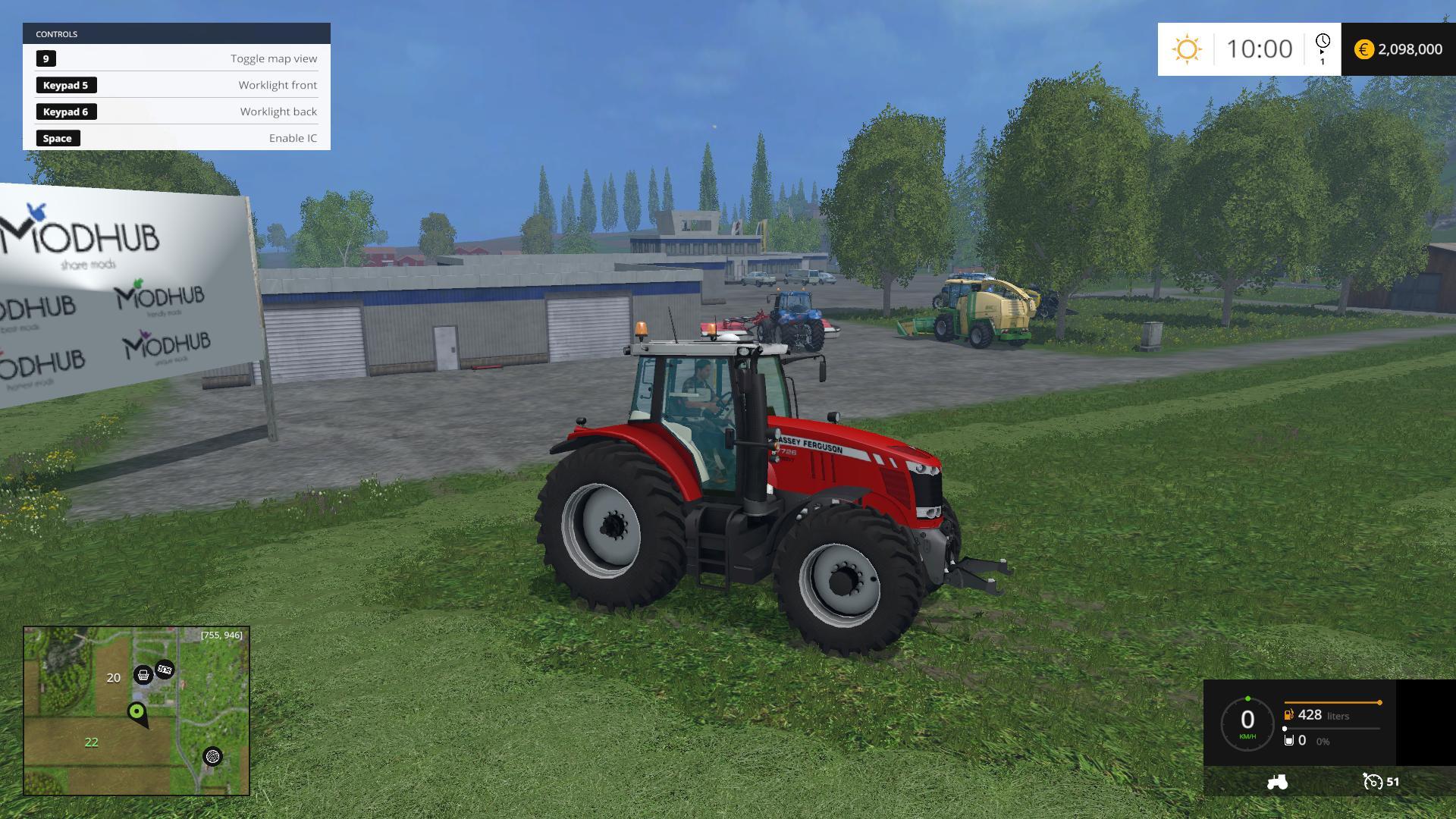 Massey Ferguson 7726 Dyna Vt V10 • Farming Simulator 19 17 22 Mods Fs19 17 22 Mods 5345