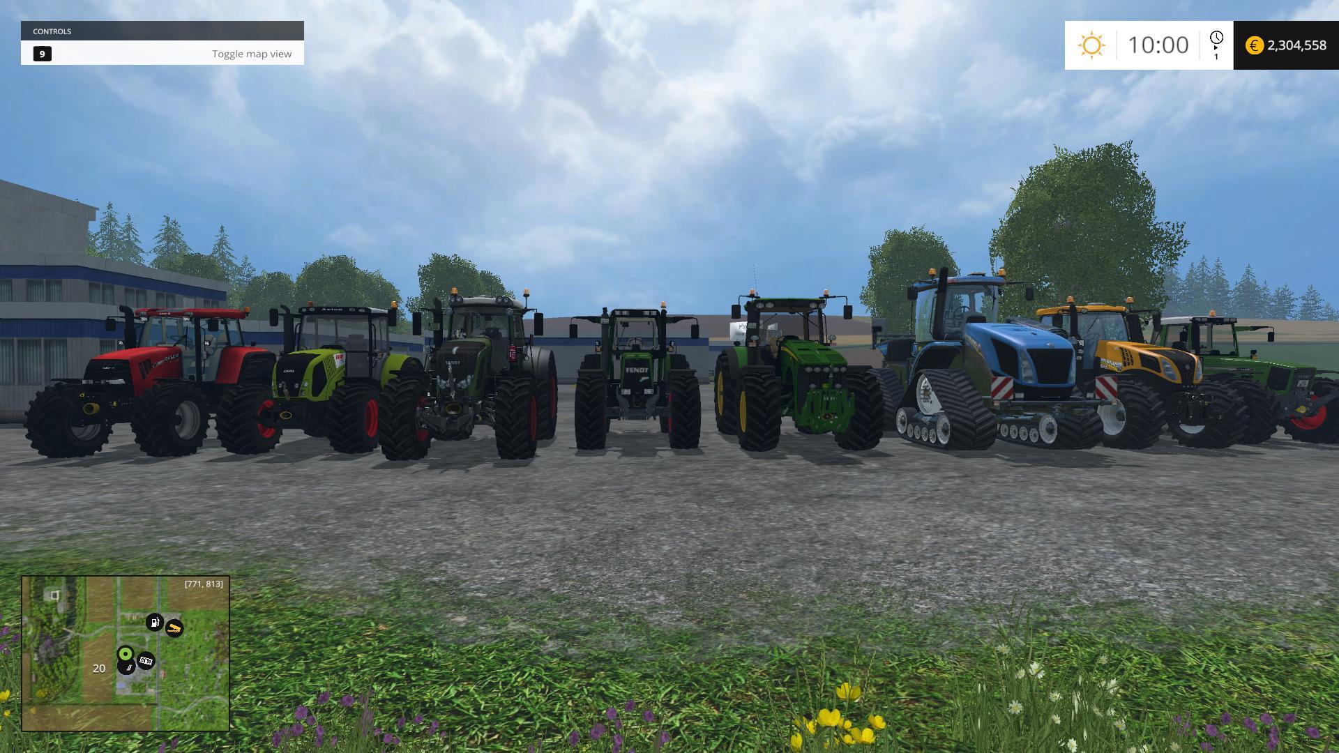 BIG PACK TRACTORS V1.0 • Farming simulator 19, 17, 22 mods | FS19, 17 ...