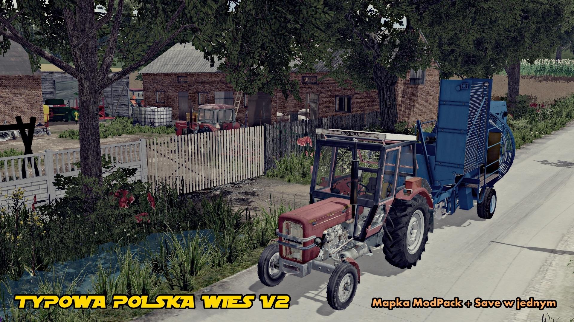 Typowa Polska Wies V2 • Farming Simulator 19 17 22 Mods Fs19 17 22 Mods