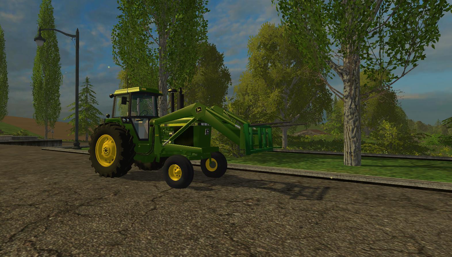 Farm simulator 2015. John Deere 4455. FS 15. Fs15 погрузчик Джон Дир. Фронтальный погрузчик fs15.