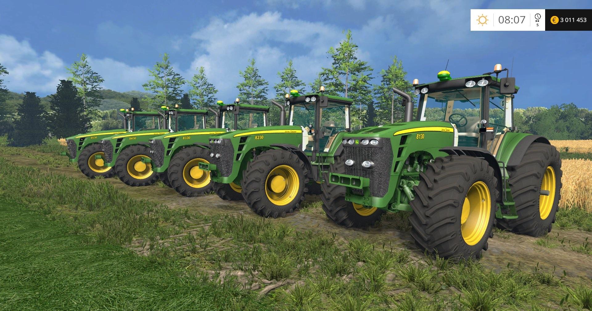 John Deere 8030 Pack V10 • Farming Simulator 19 17 22 Mods Fs19 17 22 Mods 8008
