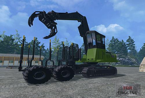 FDR LOGGING - SWING FORWARDER V2.0 • Farming simulator 19, 17, 22 mods ...