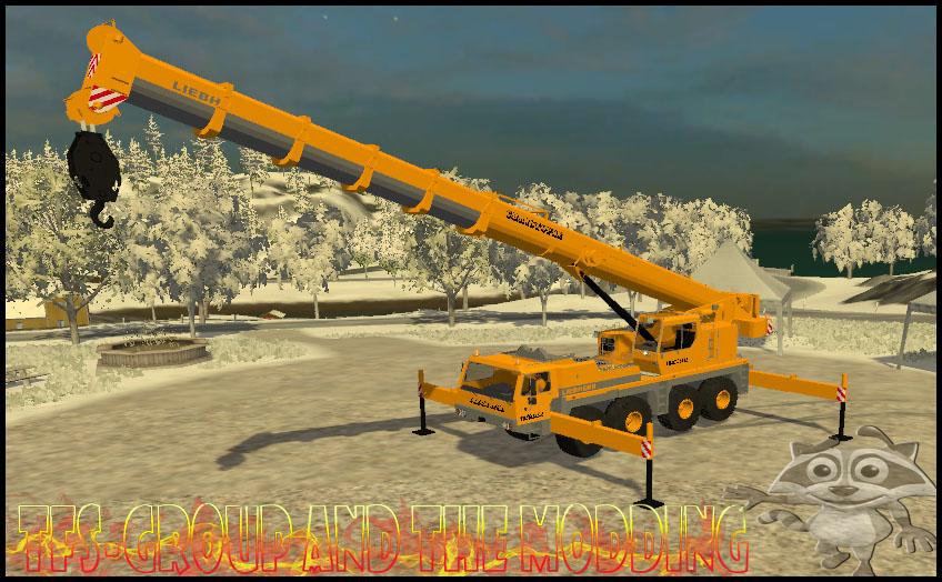 Liebherr Ltm 1090 Christophe Levage Tfsgroup • Farming Simulator 19, 17 