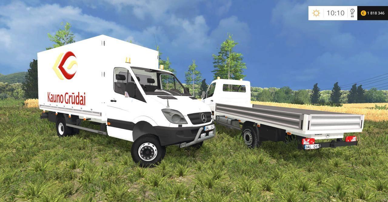 Mb Sprinter Cdi313 Pritsche V1 0 • Farming Simulator 19 17 22 Mods Fs19 17 22 Mods