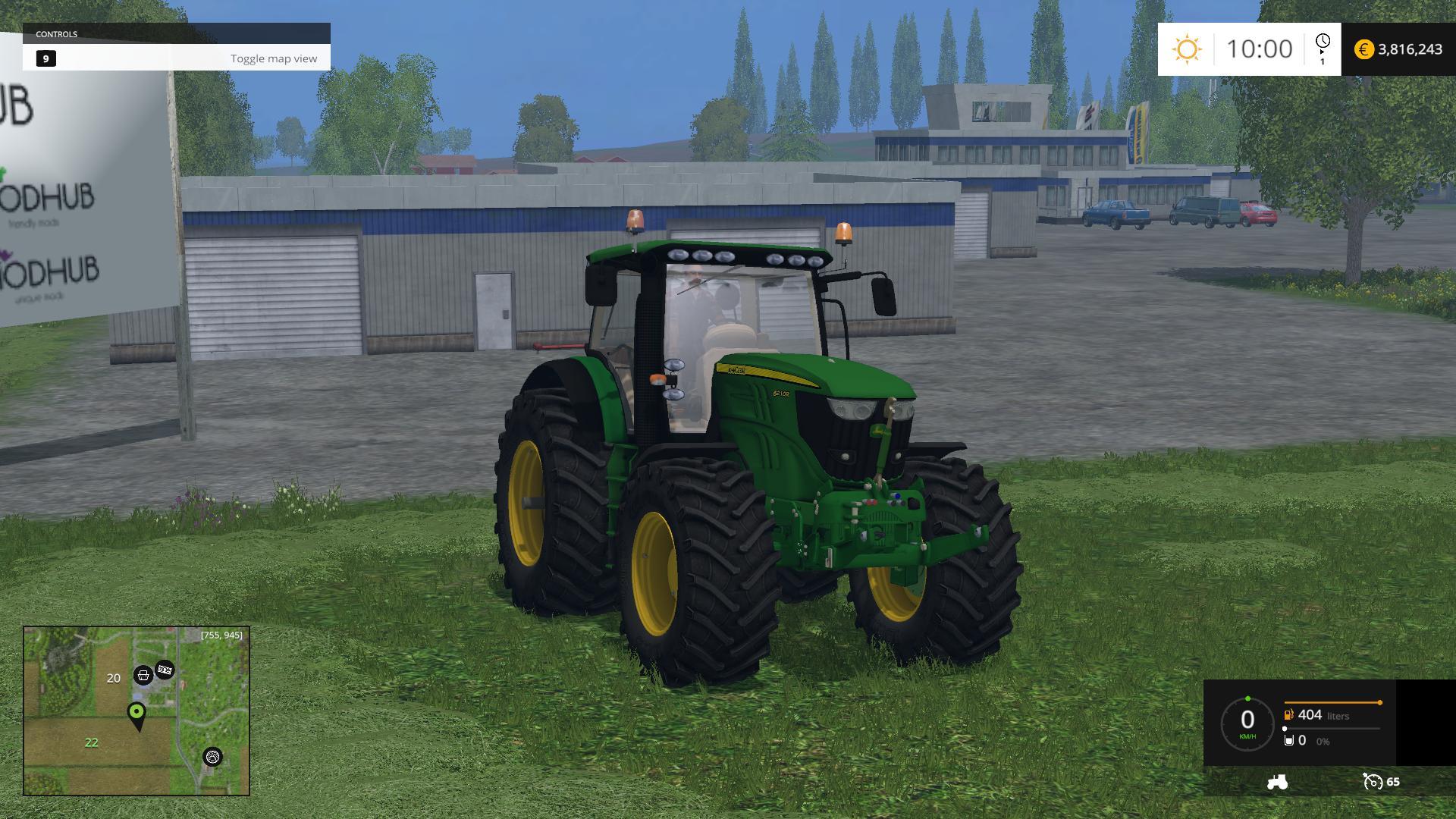 John Deere 6210r V20 • Farming Simulator 19 17 15 Mods Fs19 17 4288