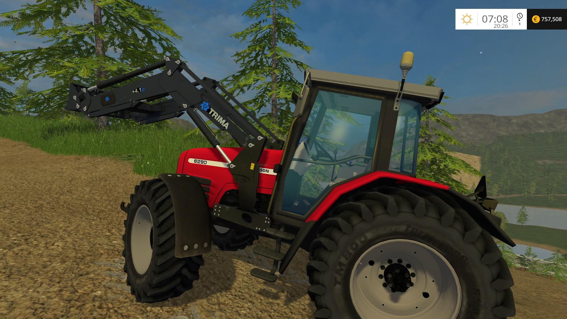 MASSEY FERGUSON 6290 V1.0 • Farming simulator 19, 17, 22 mods | FS19 ...