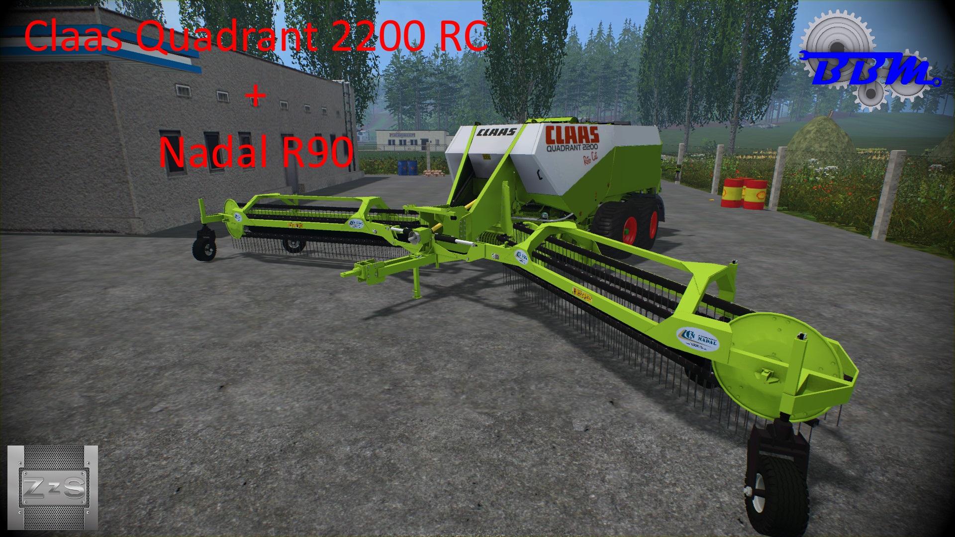 Claas Quadrant 2200 Rc Nadal R90 V10 • Farming Simulator 19 17 22 Mods Fs19 17 22 Mods 8977