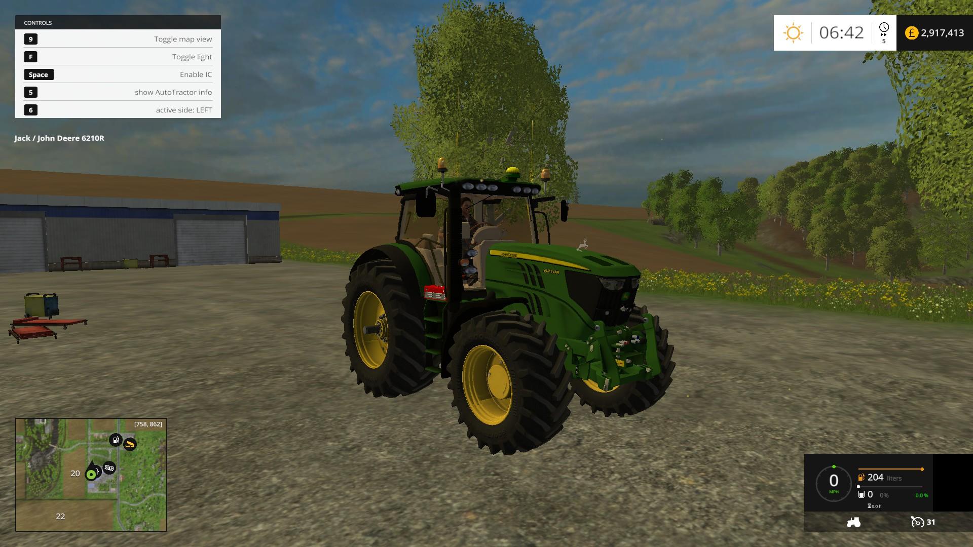 John Deere 6210r V20 • Farming Simulator 19 17 22 Mods Fs19 17 22 Mods 1207