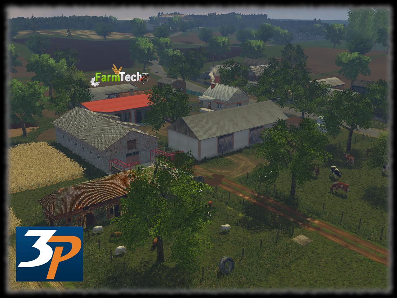 HEKTAROWO V2 BY 3P • Farming simulator 19, 17, 22 mods | FS19, 17, 22 mods