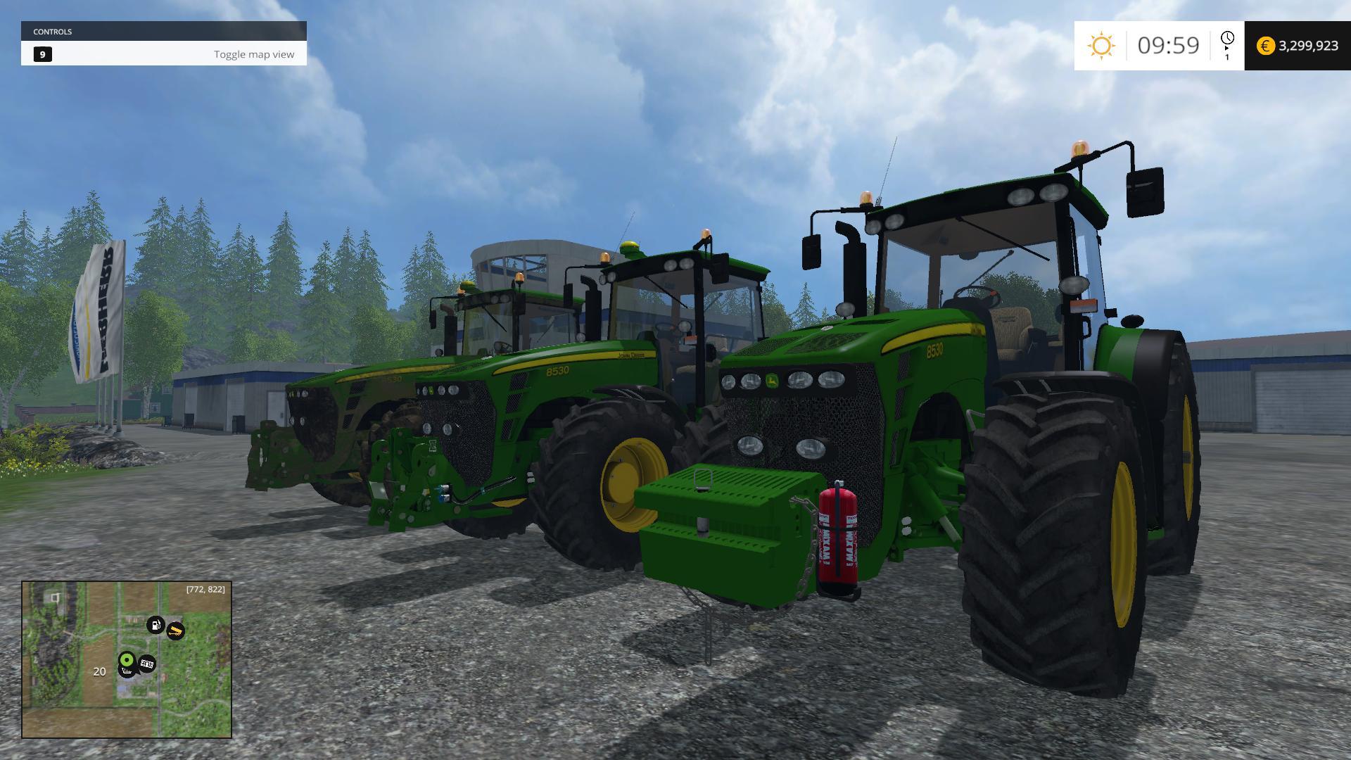 John Deere 8530 Pack V10 • Farming Simulator 19 17 22 Mods Fs19 17 22 Mods 2778