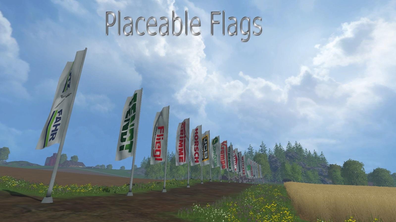 Placeable Flags V10 • Farming Simulator 19 17 22 Mods Fs19 17 22 Mods 9487