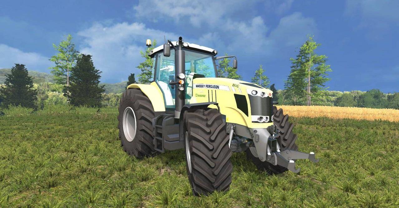 Massey Ferguson 7726 Krone Edition V10 • Farming Simulator 19 17 22 Mods Fs19 17 22 Mods 7257