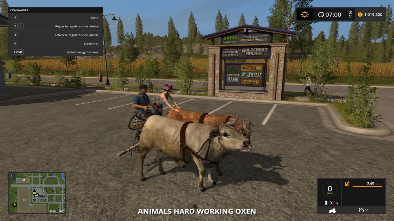 Fs2017 Hard Working Oxen V10 • Farming Simulator 19 17 22 Mods Fs19 17 22 Mods 2223