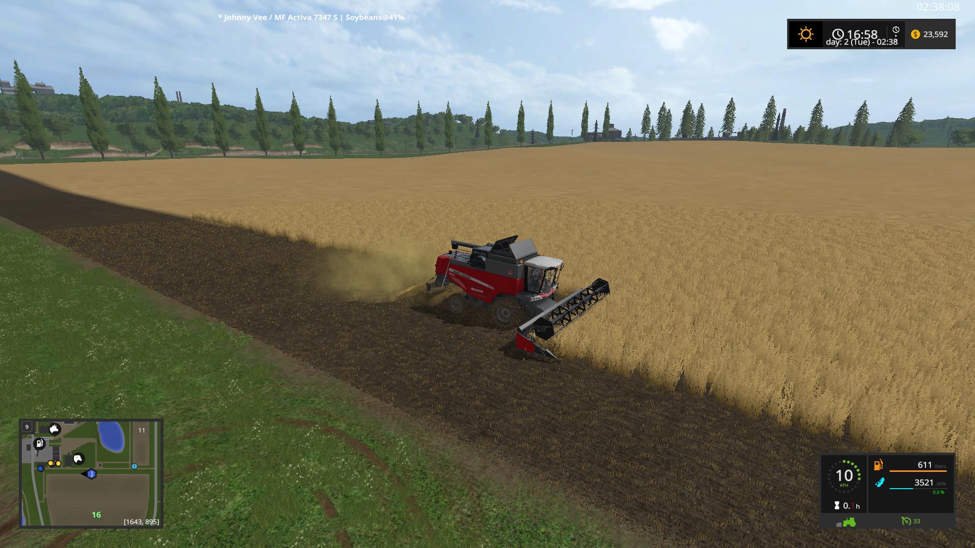 Farming simulator 17 карта сосновка