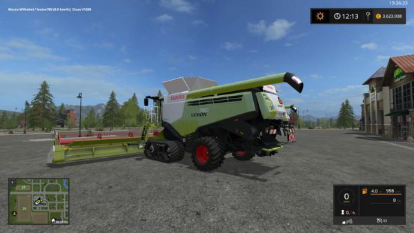 FS17 LEXION 780 TT STANDARD AND WIDE TIRES V1 0 Farming Simulator 19