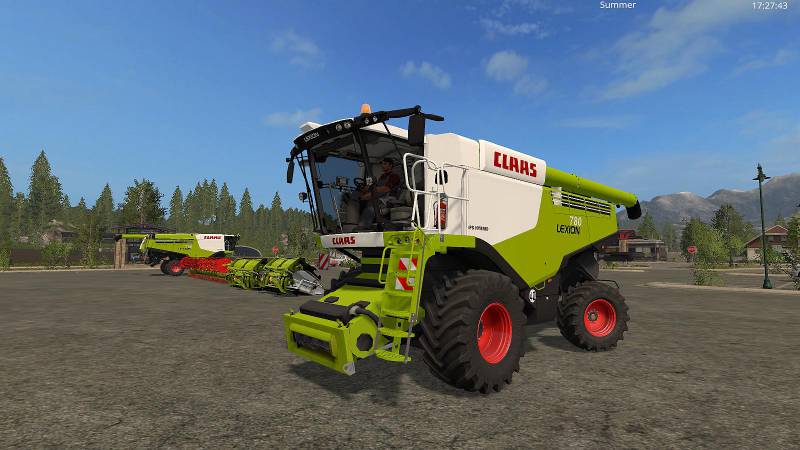 Fs17 Claas Lexion 780 Set V10 • Farming Simulator 19 17 22 Mods Fs19 17 22 Mods 7773