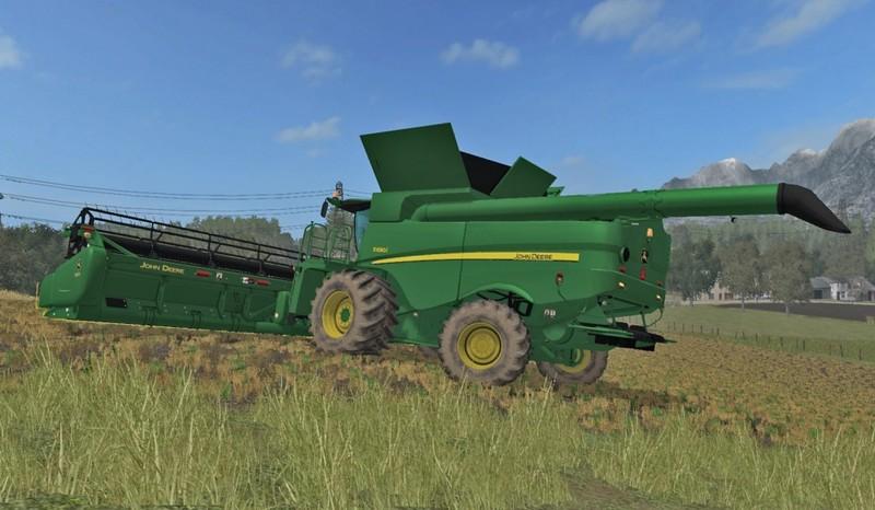 FS17 JOHN DEERE 640 V1.0 • Farming simulator 19, 17, 22 mods | FS19, 17 ...