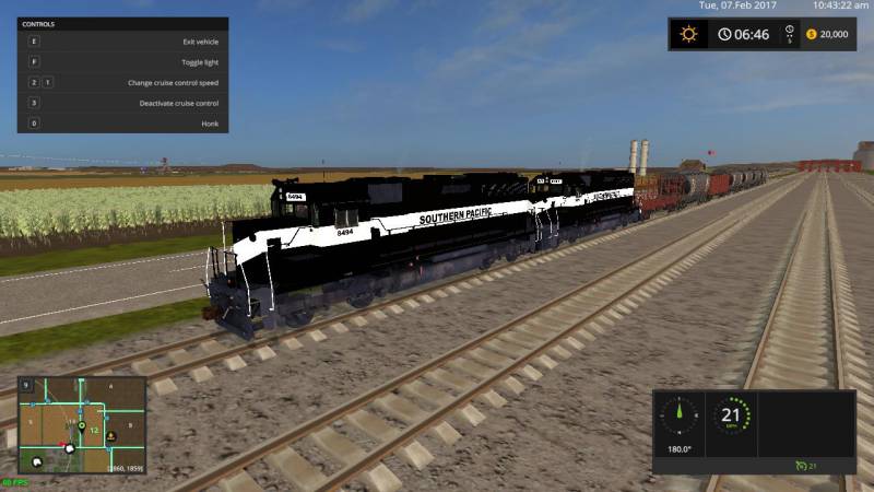 farming simulator 19 train