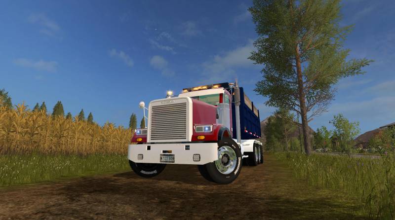 FS17 FREIGHTLINER FLD12064SD DUMP TRUCK V1.0 • Farming simulator 19, 17 ...