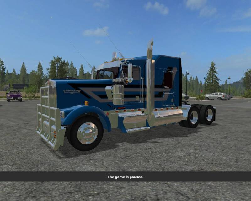 FS17 KENWORTH W900L FS2KM V1.0 • Farming simulator 19, 17, 22 mods ...