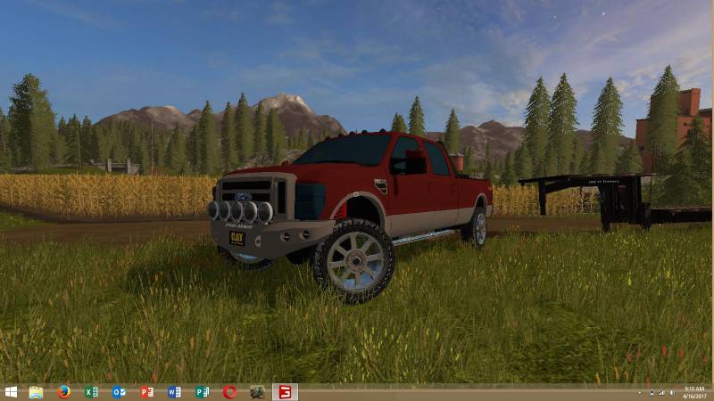 Fs17 Ford F-250 V1.0 • Farming Simulator 19, 17, 22 Mods 