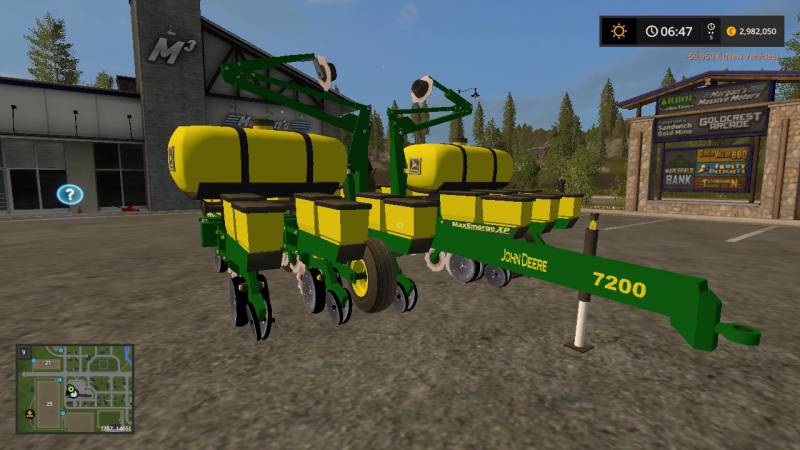 FS17 JOHN DEERE 12 ROW SEEDER V1.0 • Farming simulator 19, 17, 22 mods ...