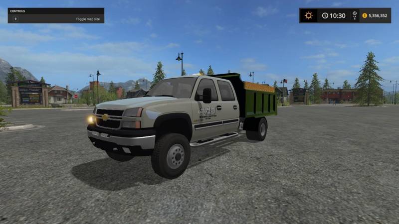 FS17 2006 CHEVY SILVERADO DUMPTRUCK V1 • Farming simulator 19, 17, 22 ...