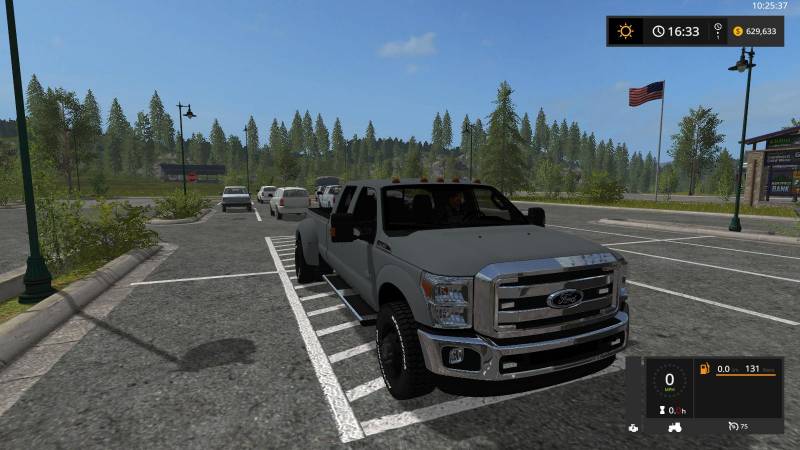 FS17 FORD F350 WORK TRUCK V1.1 EDITED • Farming simulator 19, 17, 22 ...