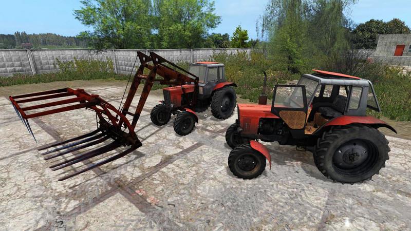 FS17 MTZ-82 AND PCU-0.8 V1.1 • Farming simulator 19, 17, 22 mods | FS19 ...